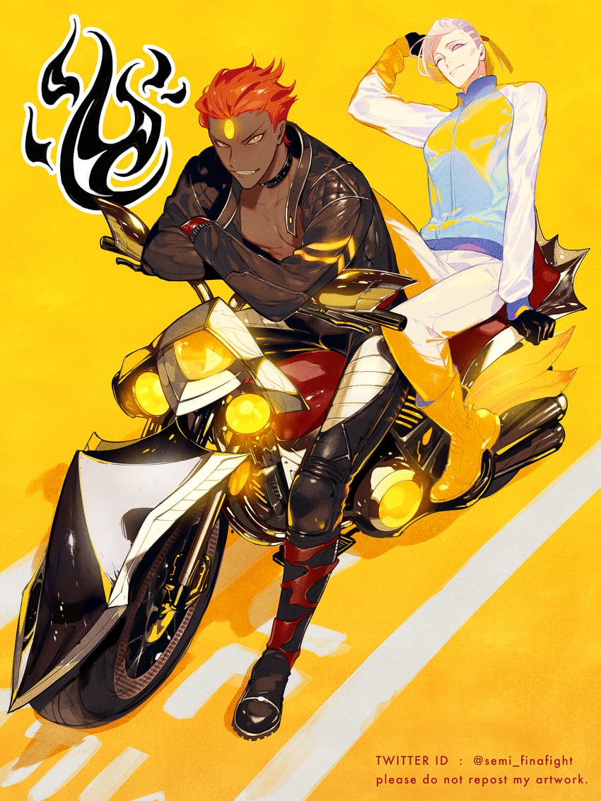 ashwatthama and scandinavia peperoncino (fate and 1 more) drawn by semi_(p-poco)