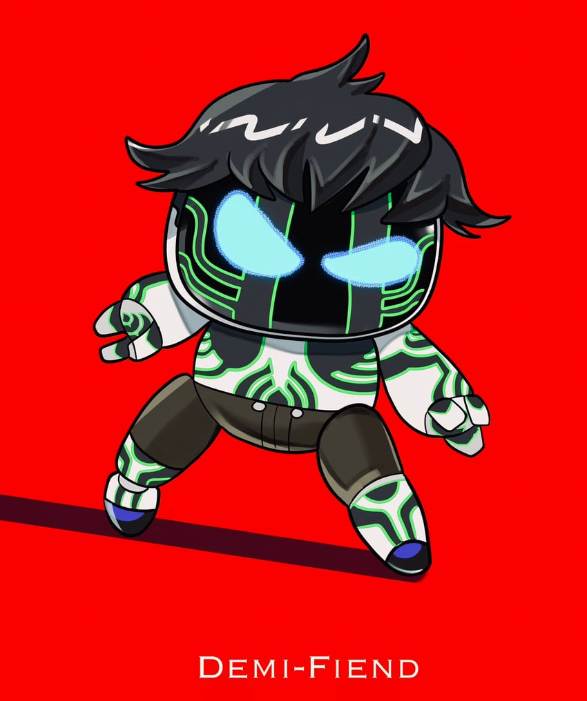 demi-fiend (shin megami tensei and 2 more) drawn by senoitiziku