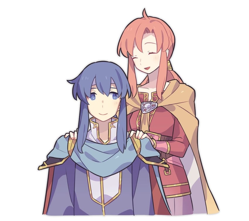 seliph and ethlyn (fire emblem and 1 more) drawn by haconeri