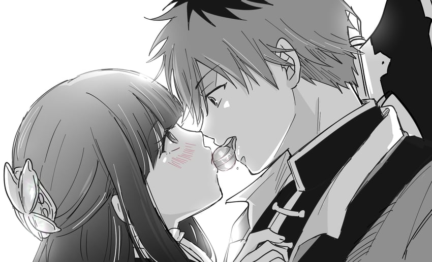 fern and stark (sousou no frieren) drawn by chiroru_shimai