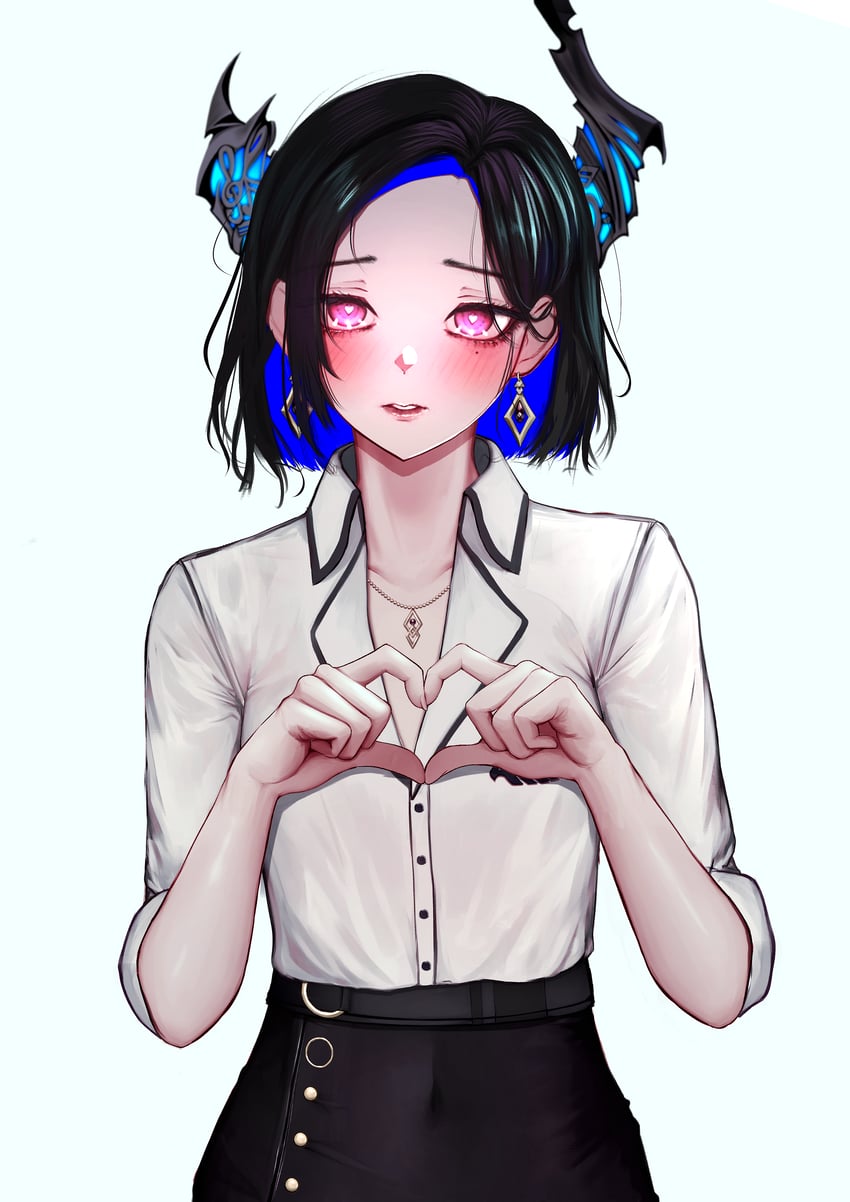 nerissa ravencroft (hololive and 1 more) drawn by soju_ice