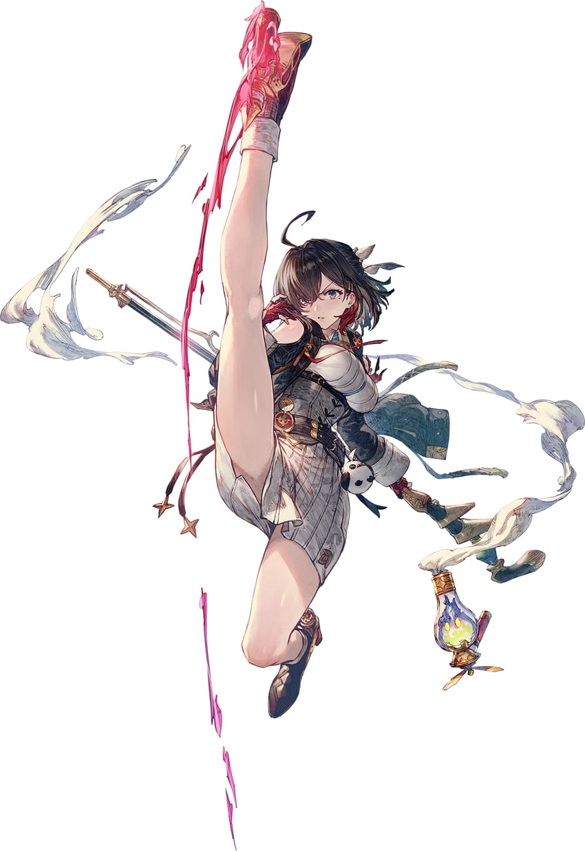yumia liessfeldt and flammi (atelier and 1 more) drawn by benitama