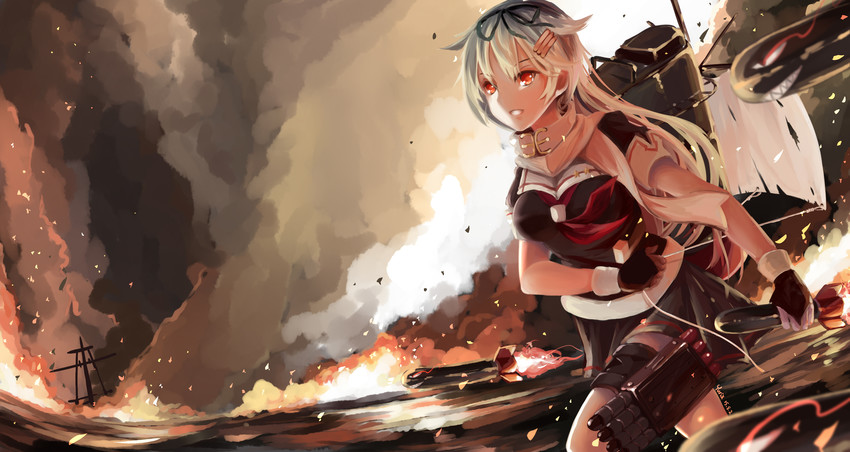 yuudachi and yuudachi kai ni (kantai collection) drawn by yurix