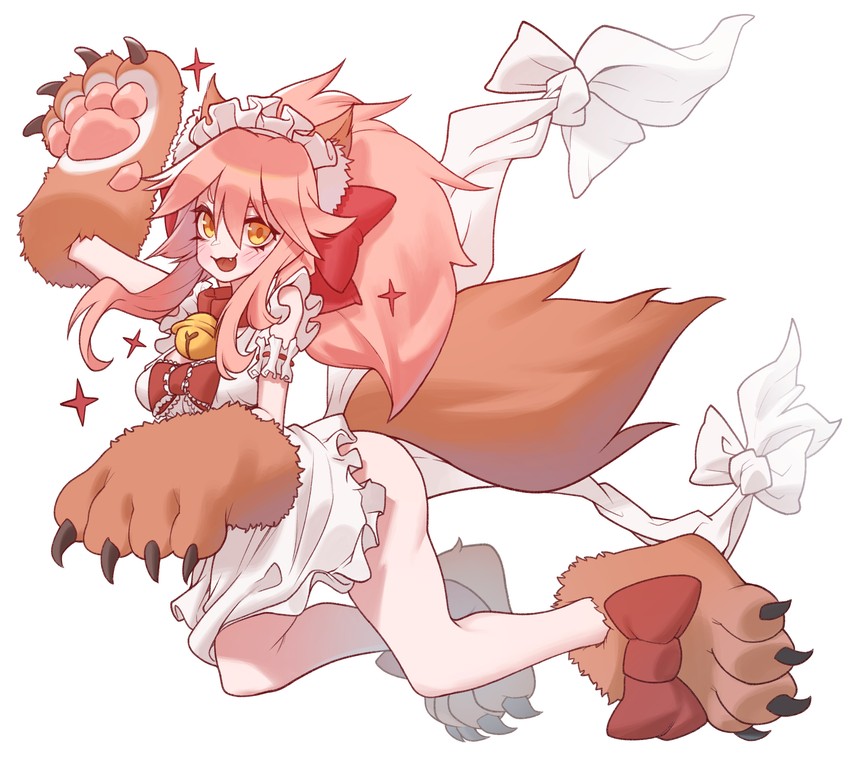 tamamo and tamamo cat (fate and 1 more) drawn by sb_lama