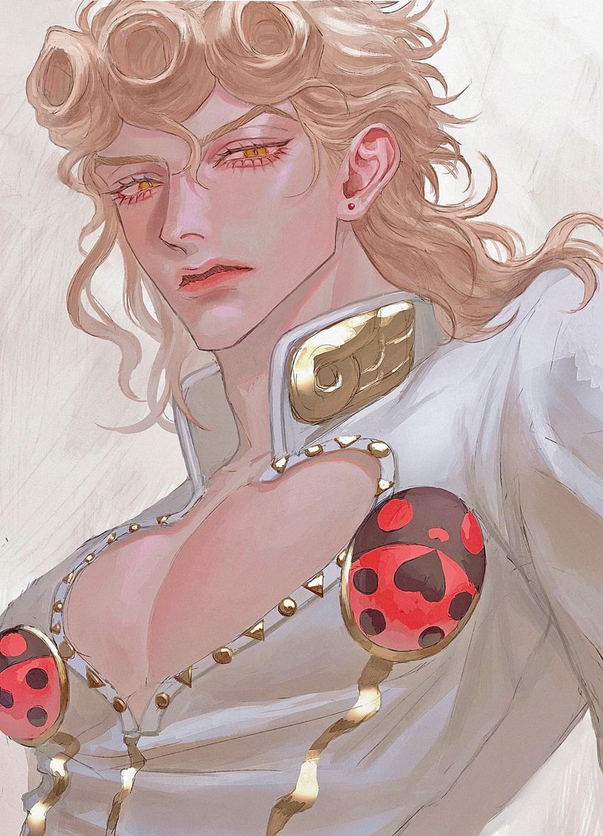 giorno giovanna (jojo no kimyou na bouken and 1 more) drawn by oyatsu_(205415)