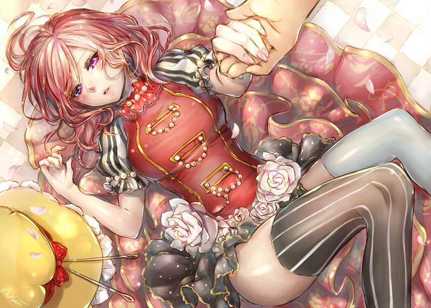 nishikino maki (love live! and 2 more) drawn by ao+beni