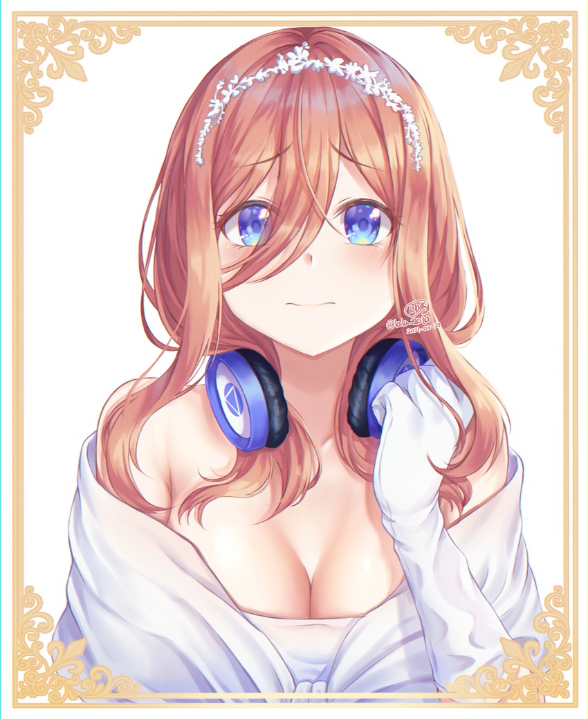 nakano miku (go-toubun no hanayome) drawn by lala_2080