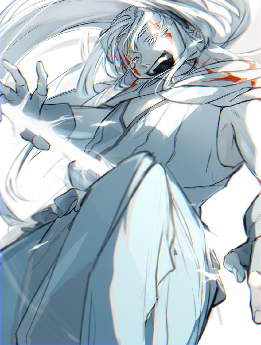 white (original and 1 more) drawn by esu_kota