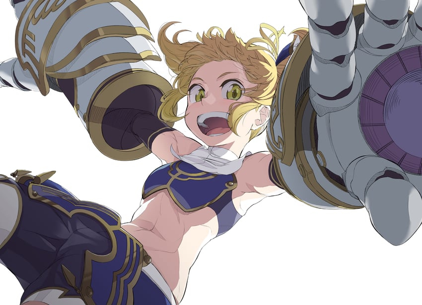 mika returna (under night in-birth and 1 more) drawn by touniyuu
