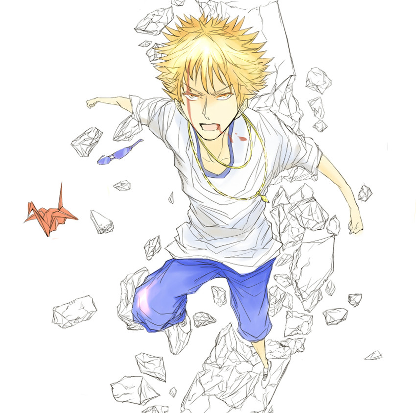 tsuchimikado motoharu (toaru majutsu no index) drawn by shinjou_(kaminomizosirusekai)