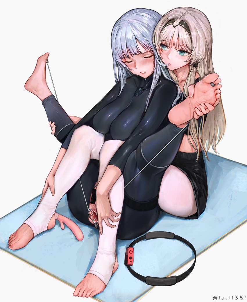 ak-12 and an-94 (girls' frontline and 1 more) drawn by iuui