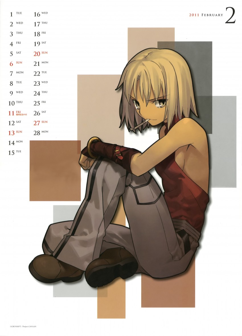 canaan (428: fuusa sareta shibuya de and 2 more) drawn by takeuchi_takashi