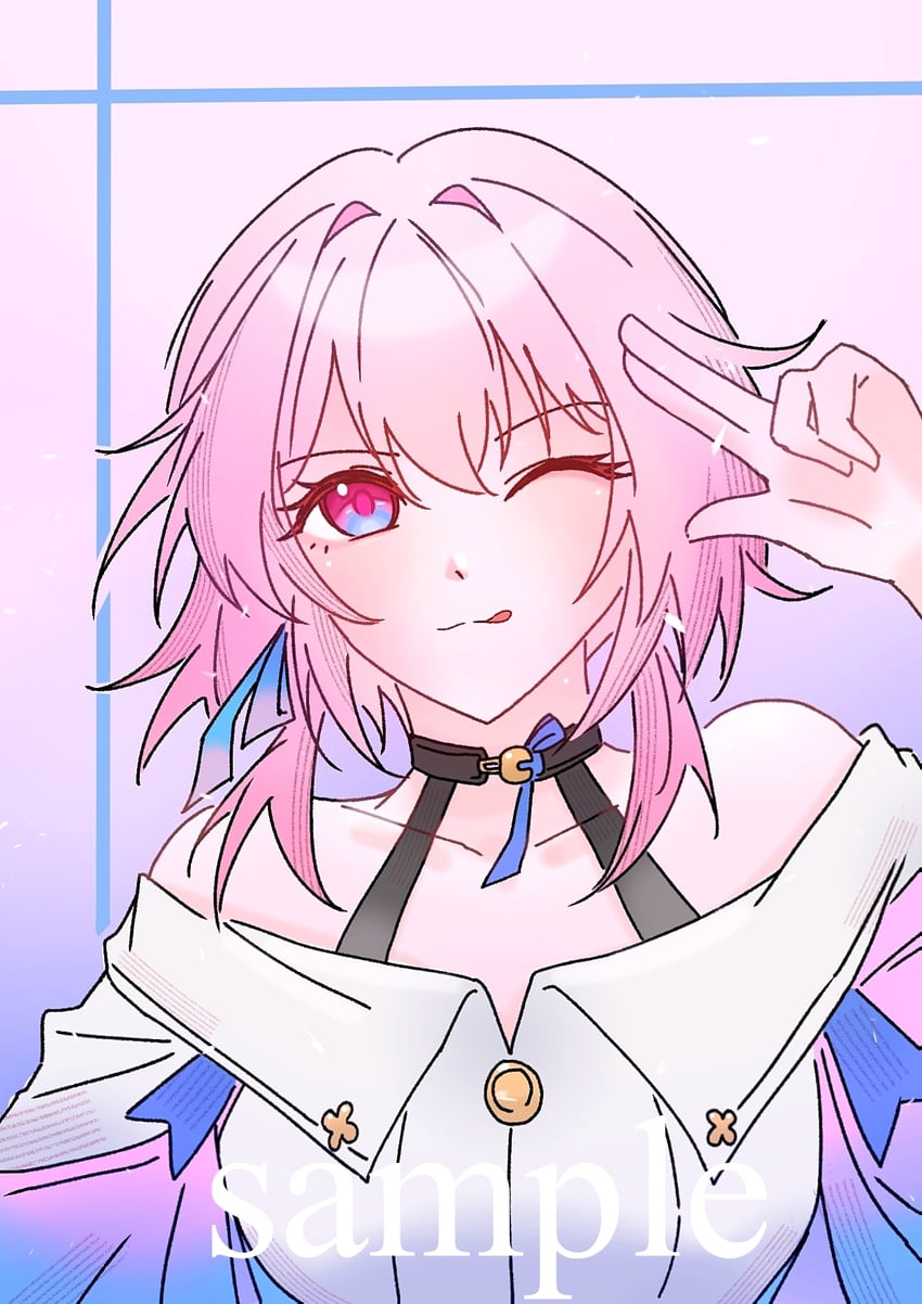 march 7th (honkai and 1 more) drawn by huananzhunjingzhifeng