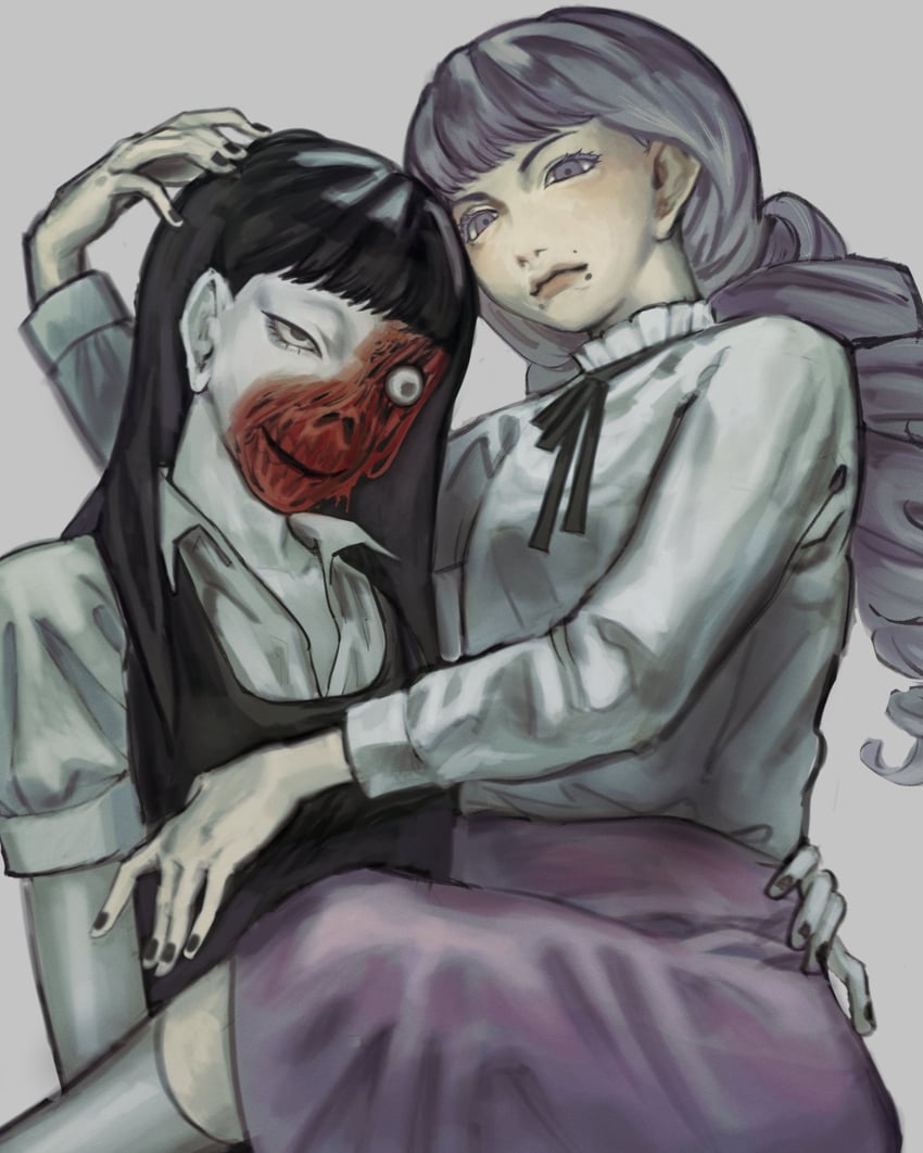 marina and samarie (fear & hunger and 1 more) drawn by yamikarasu0198