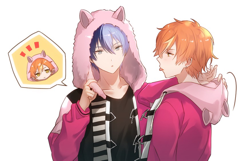 shinonome akito and aoyagi touya (project sekai and 1 more) drawn by offtoon12