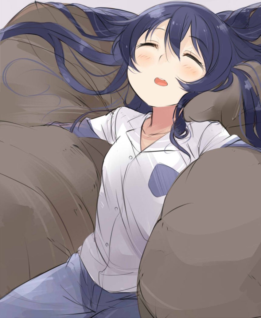 sonoda umi (love live! and 1 more) drawn by totoki86