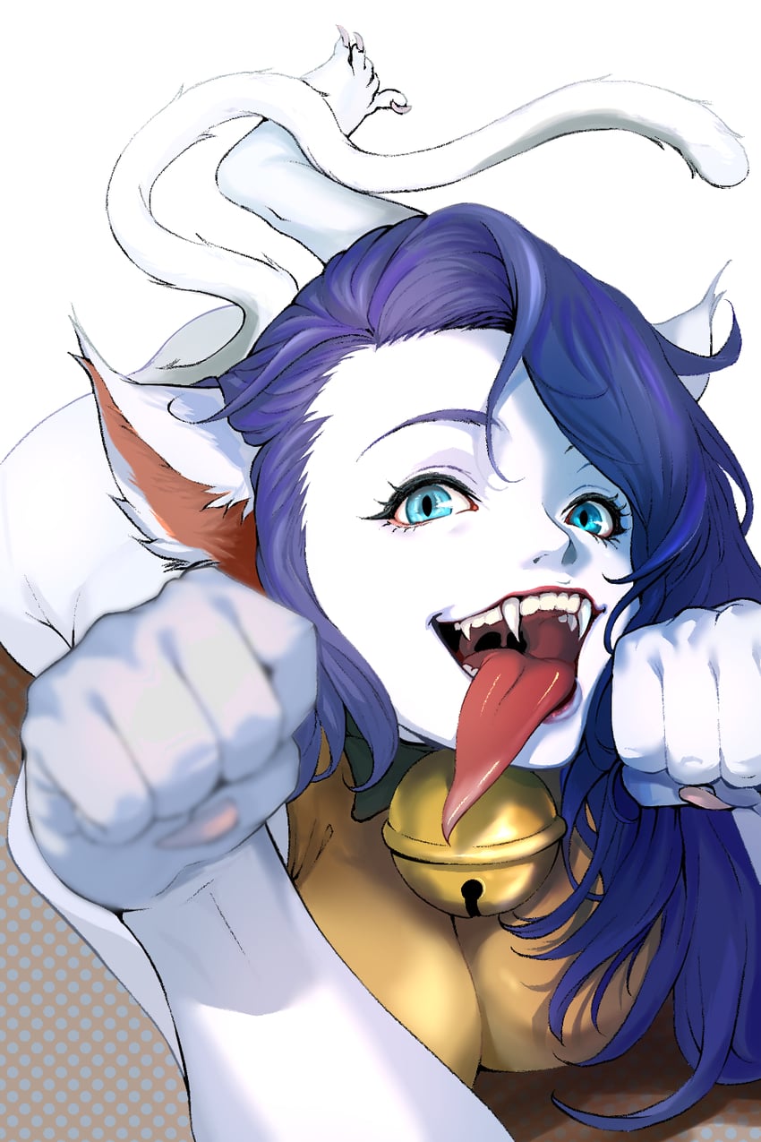 nekomata (shin megami tensei and 1 more) drawn by macossa