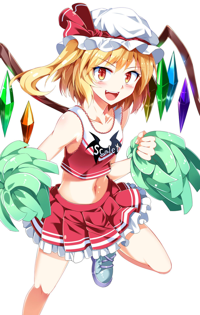 flandre scarlet (touhou) drawn by e.o.