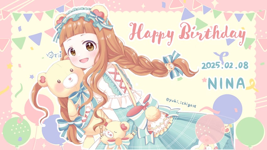 ichihara nina (idolmaster and 2 more) drawn by yuki_ichigo15