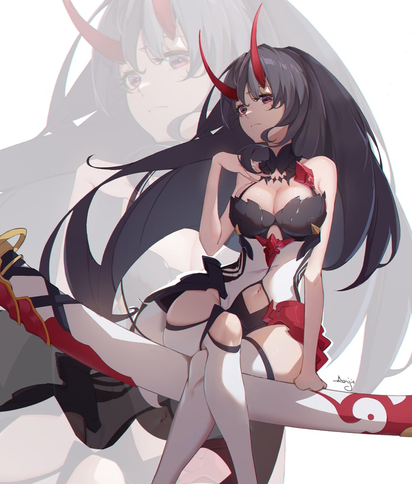 raiden mei (honkai and 1 more) drawn by penichet