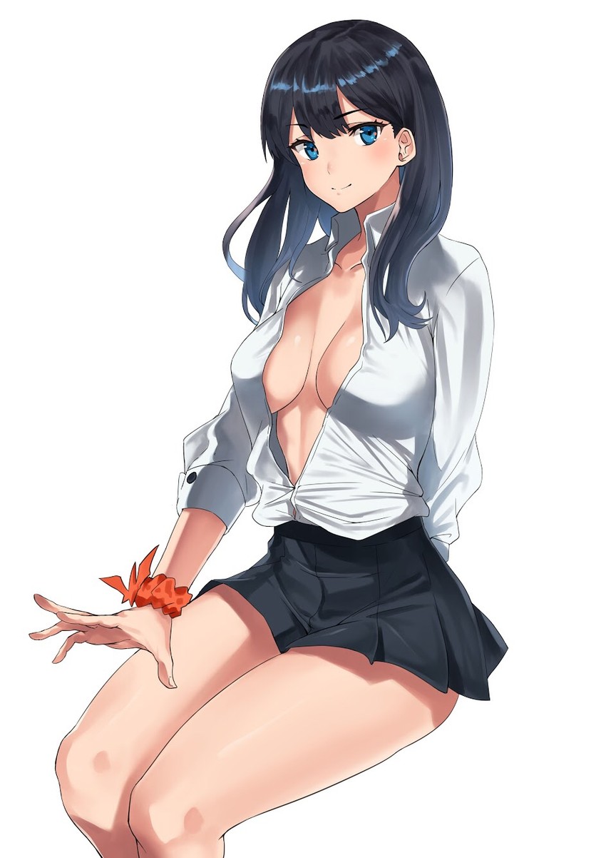 takarada rikka (gridman universe and 1 more) drawn by hotate-chan