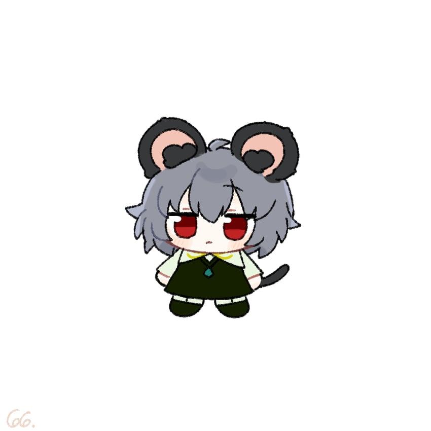 nazrin and nyon (touhou and 1 more) drawn by chako_101