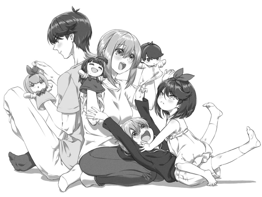 nakano yotsuba and uesugi fuutarou (go-toubun no hanayome) drawn by yu_(flowerbird3830)