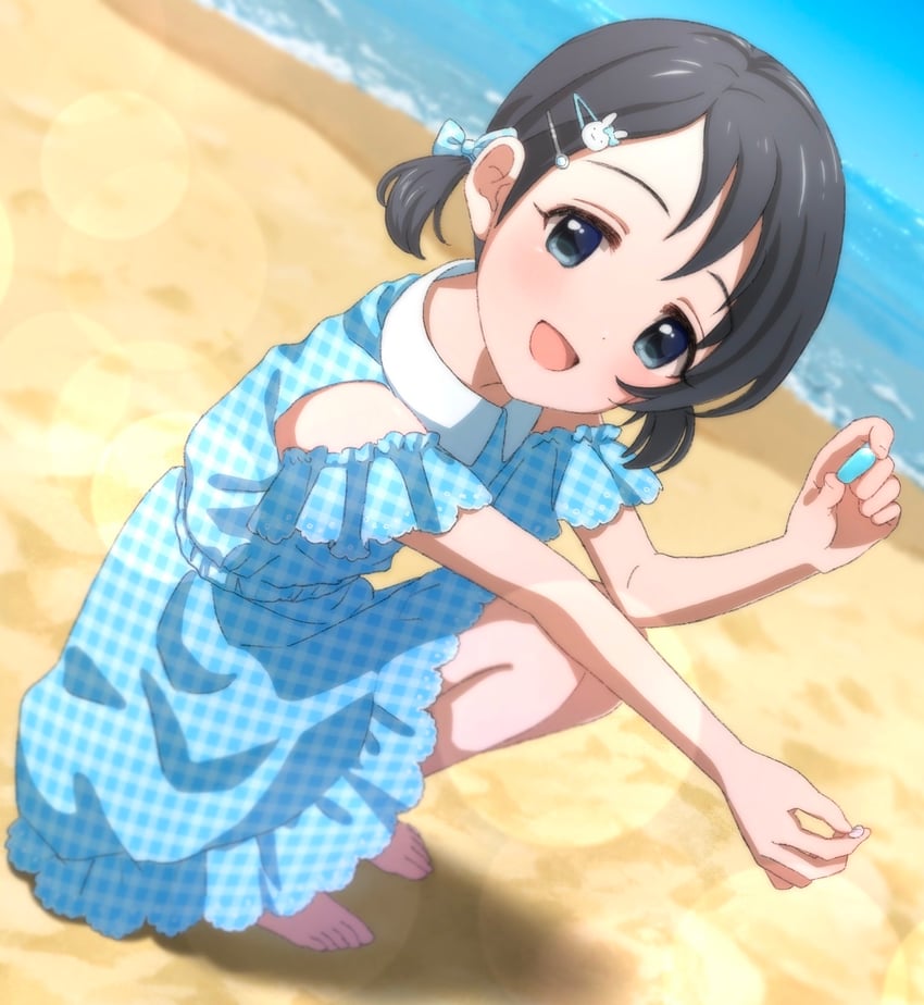 sasaki chie (idolmaster and 1 more) drawn by megabee_e