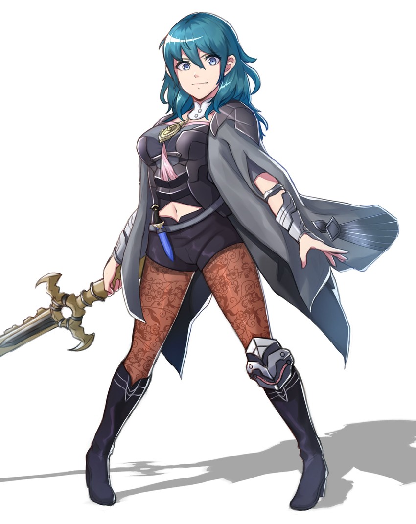 female byleth (fire emblem and 1 more) drawn by grimmelsdathird