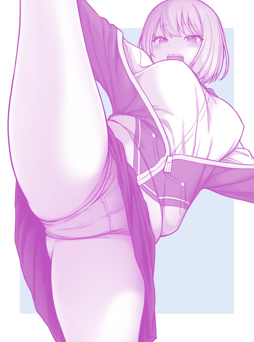 shinjou akane (gridman universe and 1 more) drawn by contllenge