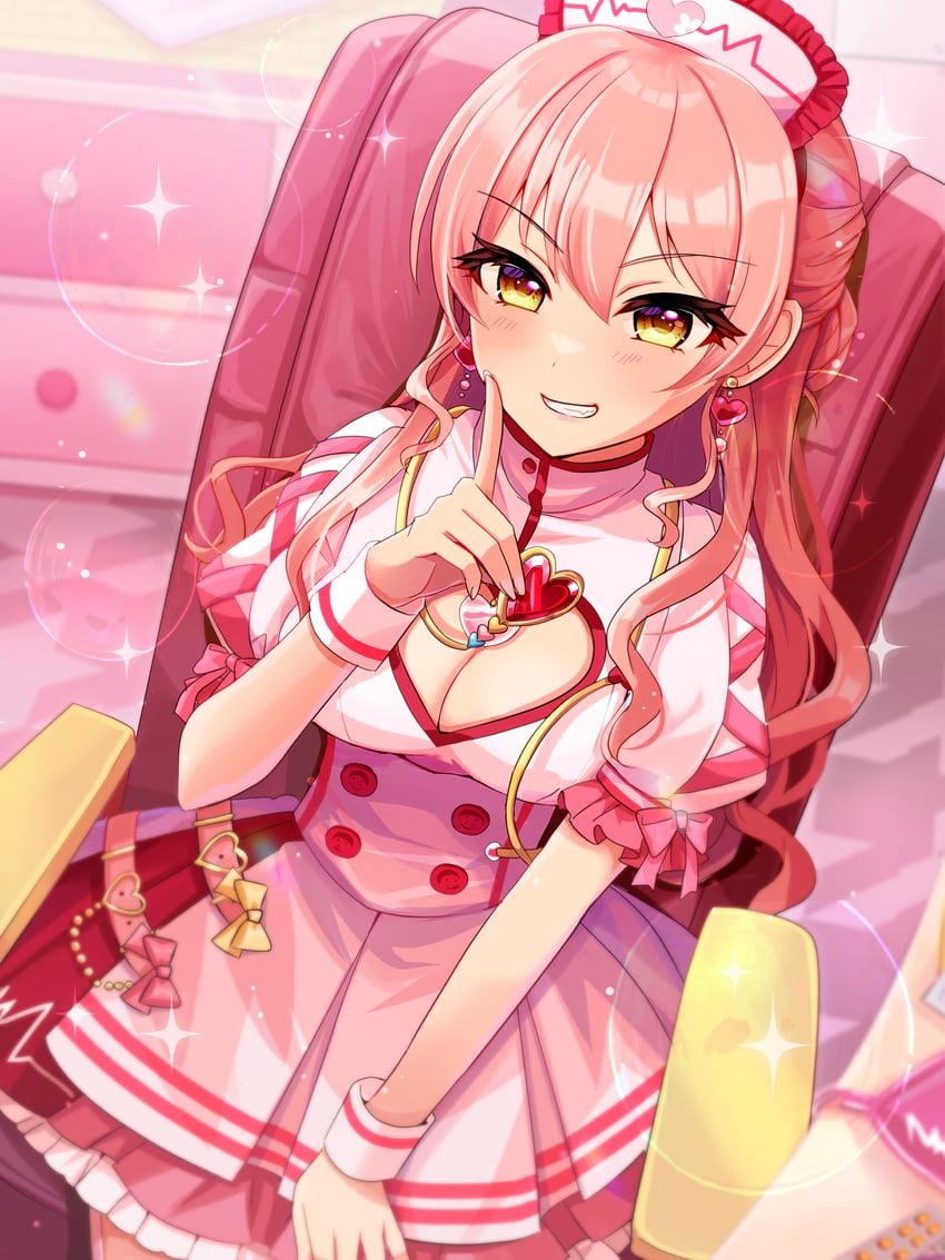 jougasaki mika (idolmaster and 2 more) drawn by sakura_ran