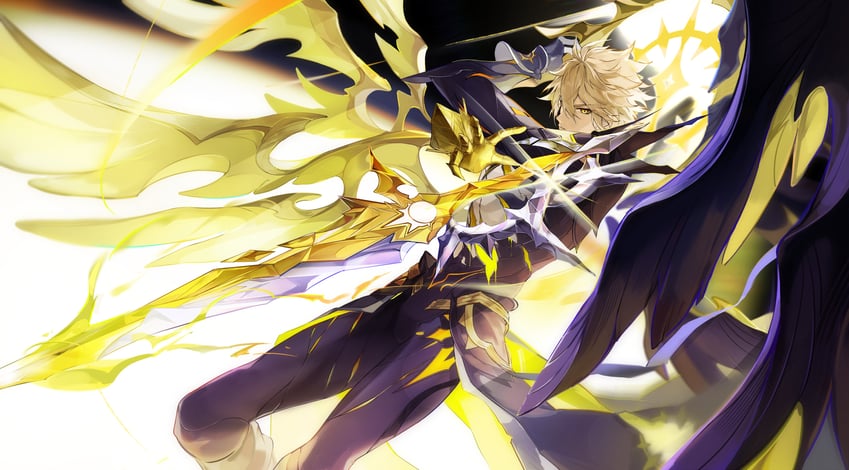 phainon (honkai and 1 more) drawn by hush_(xoxo_hush)