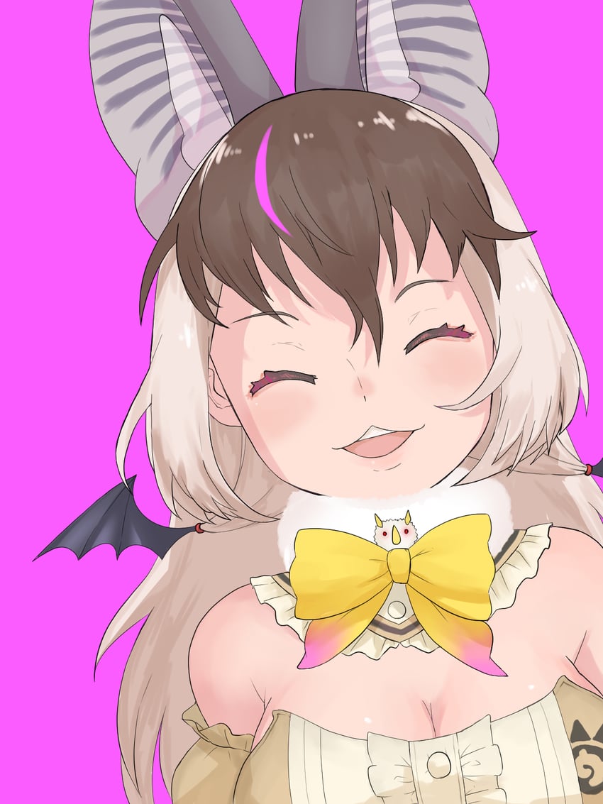 brown long-eared bat (kemono friends and 1 more) drawn by y0whqzz8bkslezl