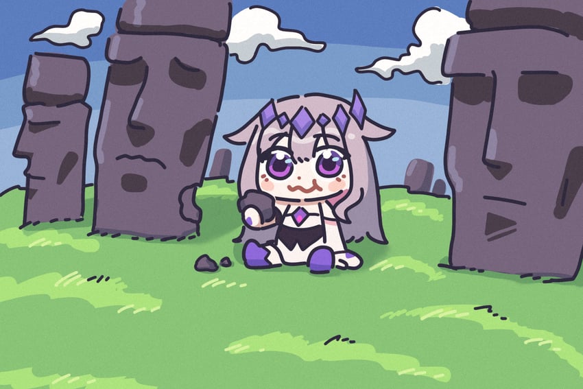 koseki bijou (hololive and 1 more) drawn by bing_huyue