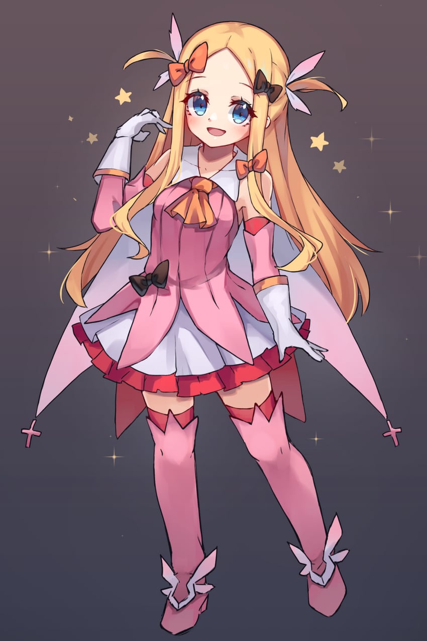 abigail williams, illyasviel von einzbern, and prisma illya (fate and 2 more) drawn by miya_(miyaruta)