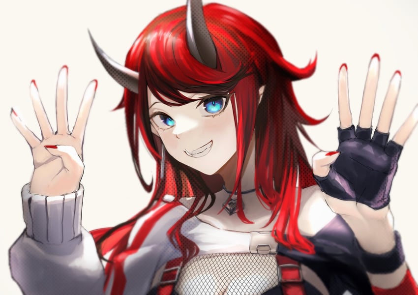 ryugasaki rene (nanashi inc. and 1 more) drawn by gin_(tttetu123)