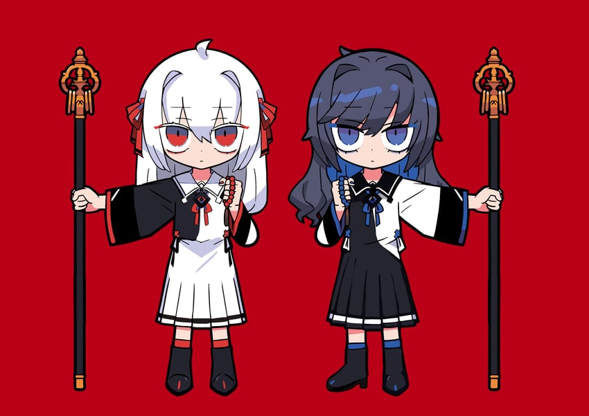 mafumafu and soraru (indie utaite and 1 more) drawn by terada_tera