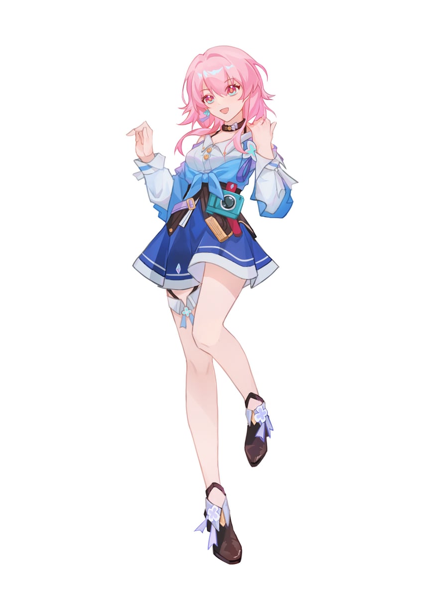 march 7th (honkai and 1 more) drawn by aaa_shihaochideliangpinie
