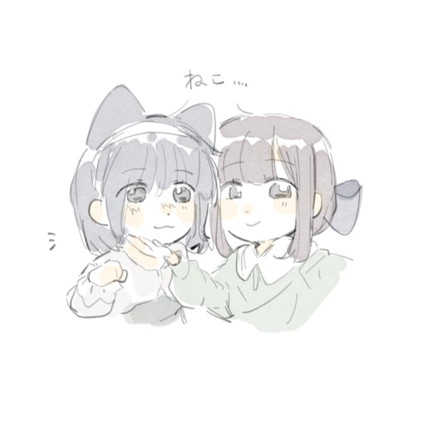 sakurai hina and takao kanon (real life) drawn by woodonly