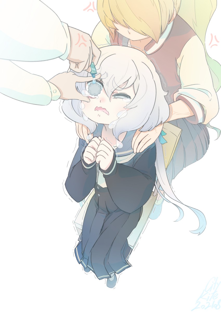 konno junko, nikaidou saki, and tatsumi koutarou (zombie land saga) drawn by city-kite