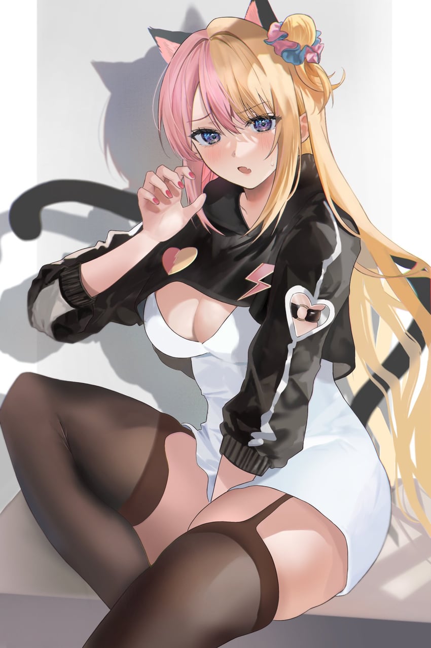kotoka torahime (nijisanji and 1 more) drawn by satchi_(sattytabunnhenn)