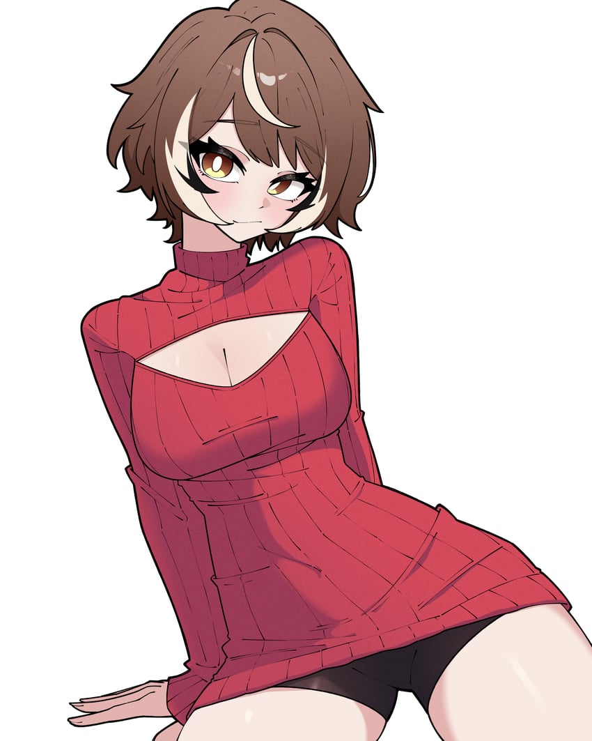 nanashi mumei (hololive and 1 more) drawn by aeulos357