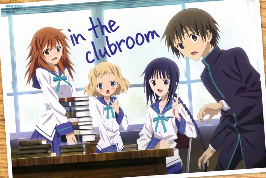 amano tooko, inoue konoha, kotobuki nanase, and takeda chia (newtype and 2 more) drawn by fujita_yuko and takeda_yuka