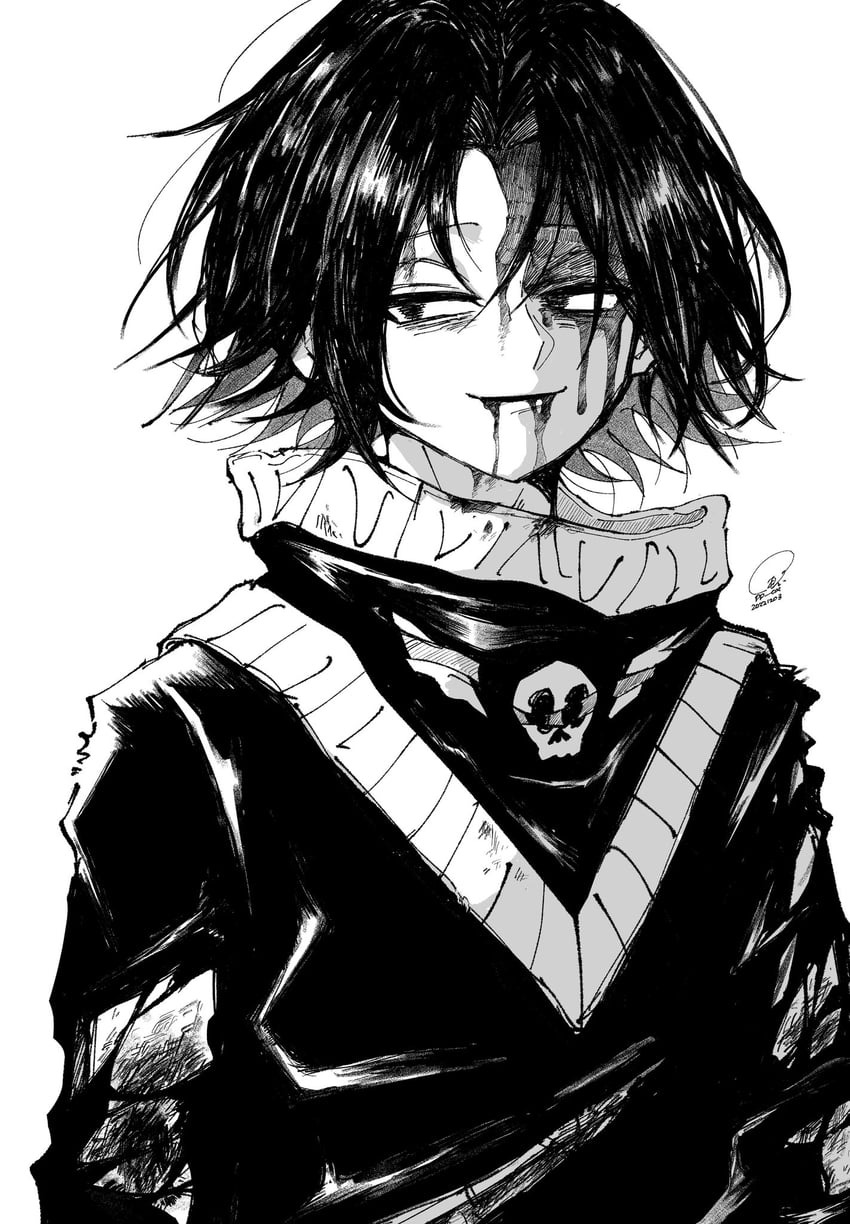 feitan portor (hunter x hunter) drawn by ppox