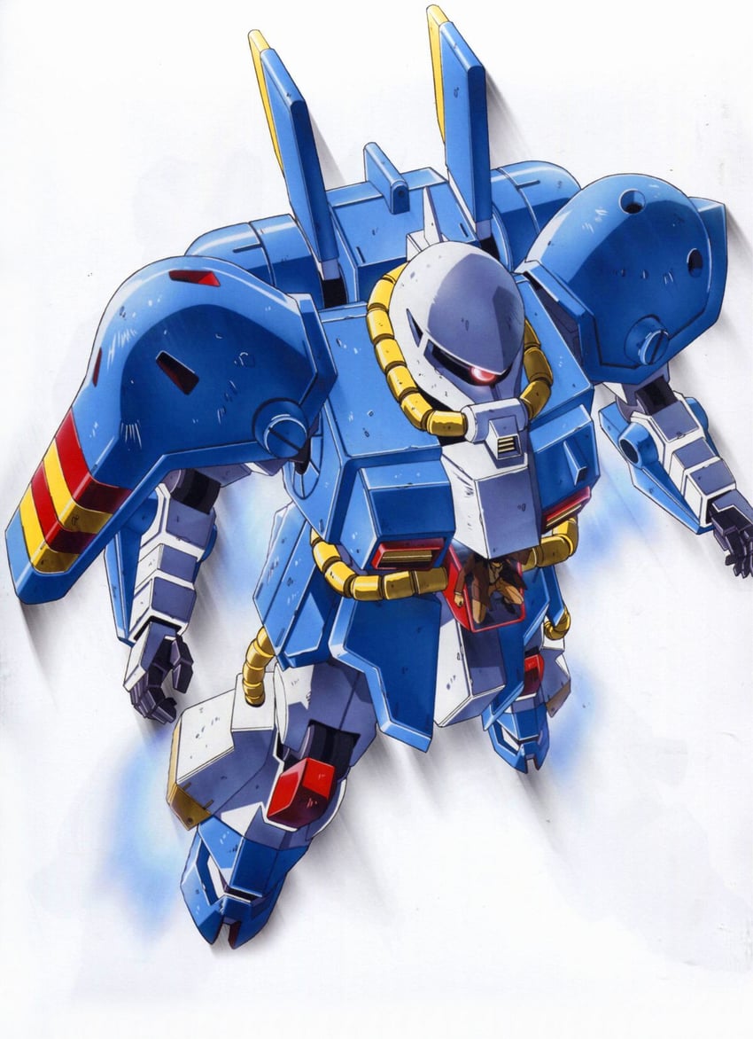 hizack, gyunei guss, and hobby hizack (gundam and 1 more) drawn by katoki_hajime