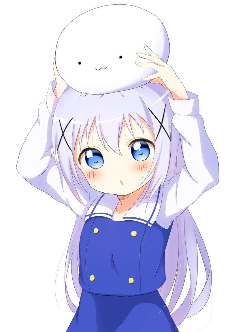 kafuu chino and namori (gochuumon wa usagi desu ka? and 1 more) drawn by minatsuki_hitoka