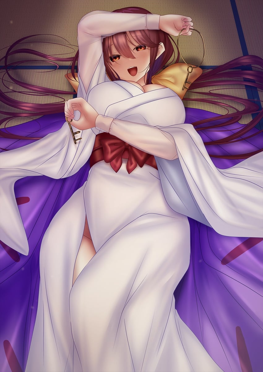 kotohime (touhou) drawn by shounen_(hogehoge)