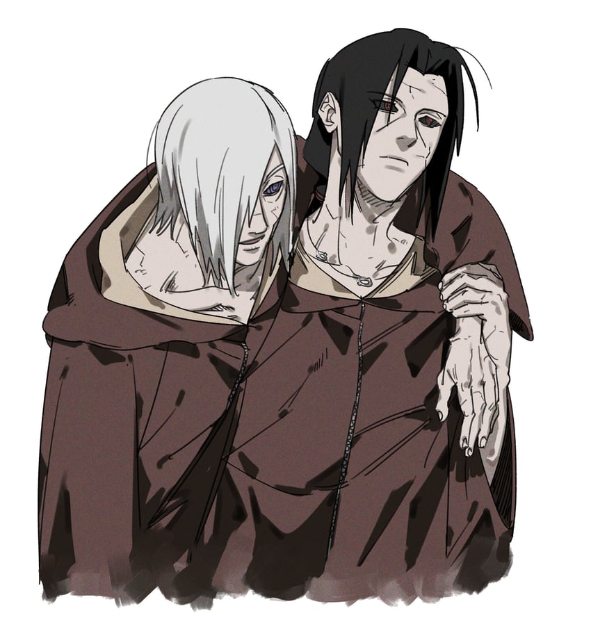 uchiha itachi and nagato (naruto and 1 more) drawn by dong2taku