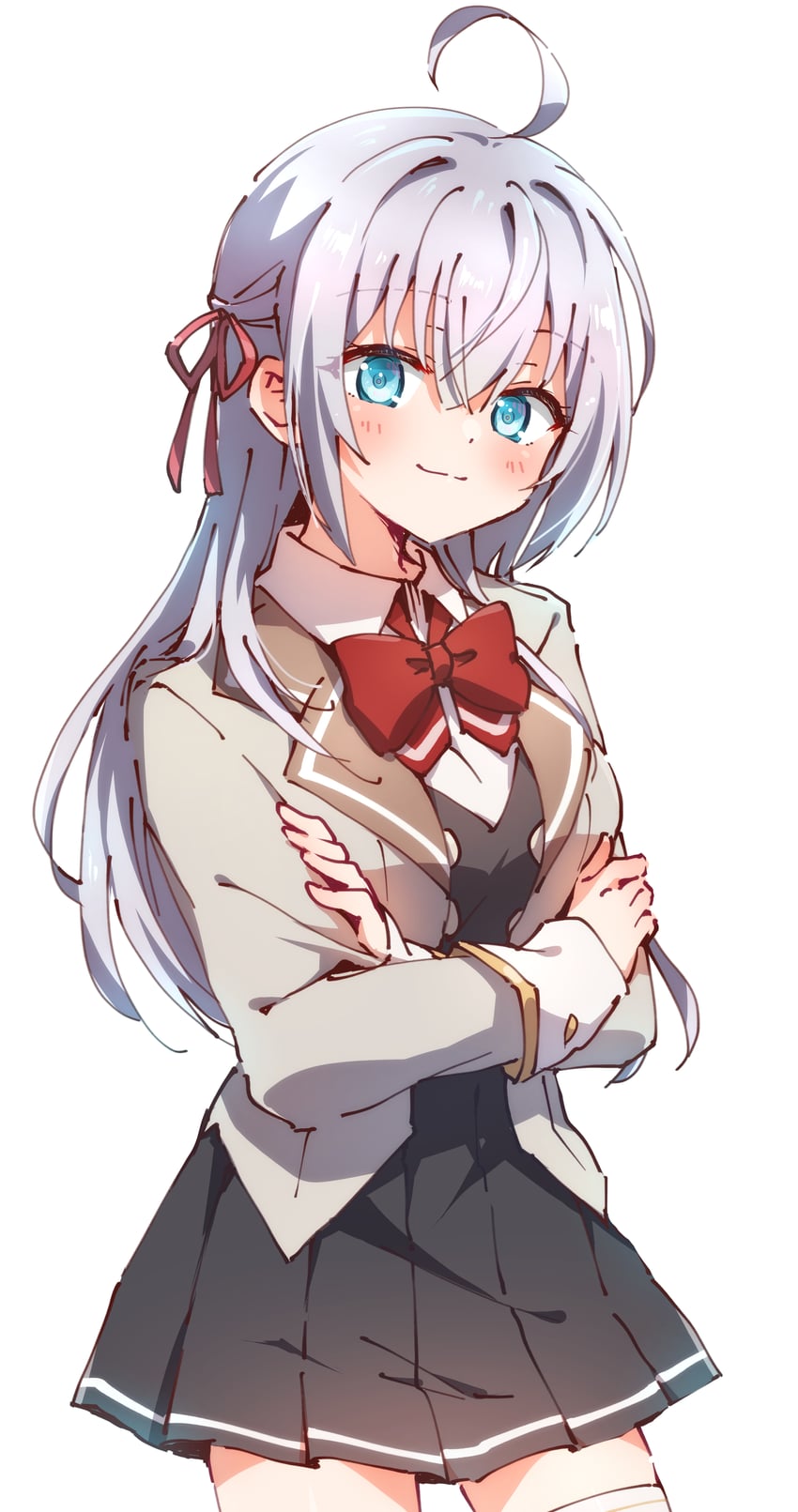 alisa mikhailovna kujou (tokidoki bosotto roshia-go de dereru tonari no alya-san) drawn by nyaa_(nnekoron)