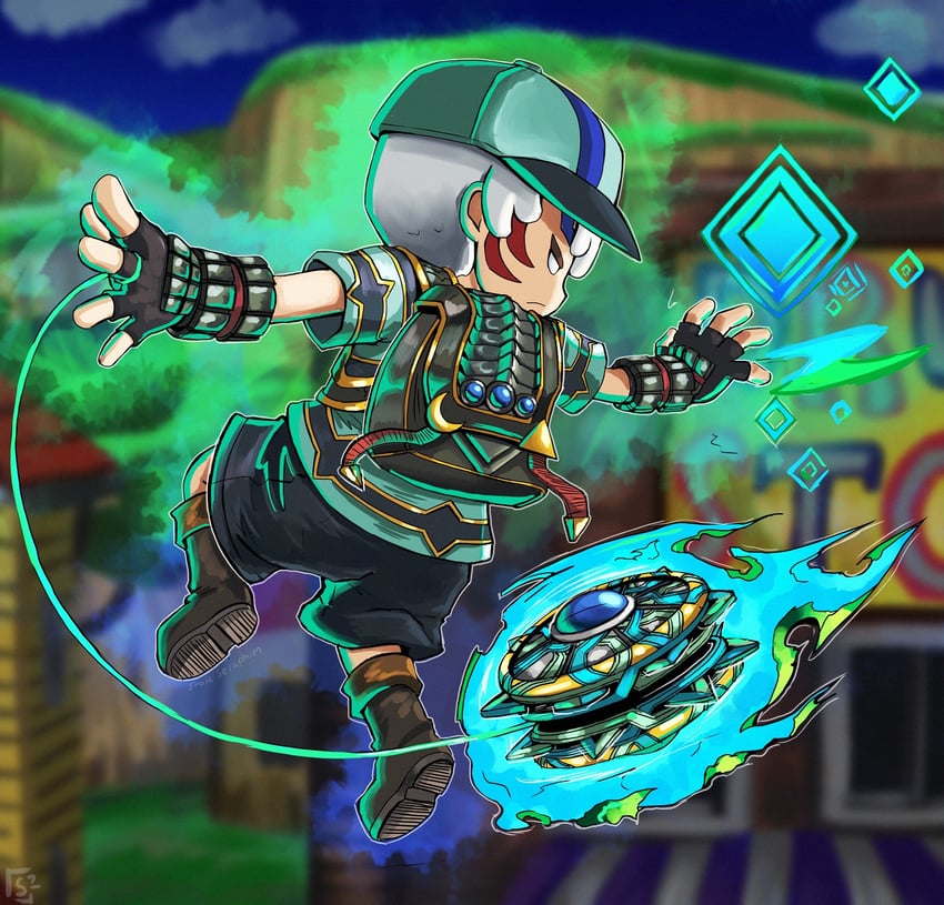 ness and fierce deity (the legend of zelda and 4 more) drawn by stoic_seraphim